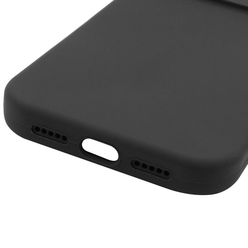 Чехол Silk Full Camera Protective (AA) NO LOGO для Apple iPhone 17 (6.3") (Черный / Black) в магазине vchehle.ua