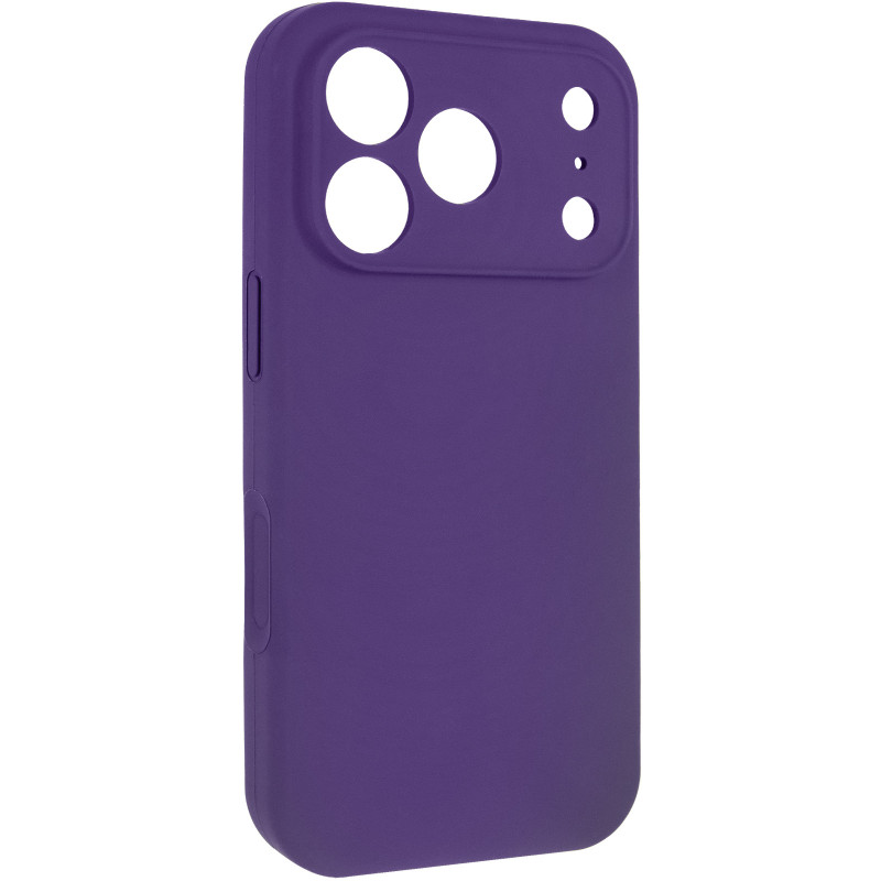 Чехол Silk Full Camera Protective (AA) NO LOGO для Apple iPhone 17 Pro (6.3") (Фиолетовый / Amethyst)
