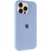 Чехол Silk Full Protective (AA) для Apple iPhone 14 Pro Max (6.7") (Голубой / Lilac Blue)