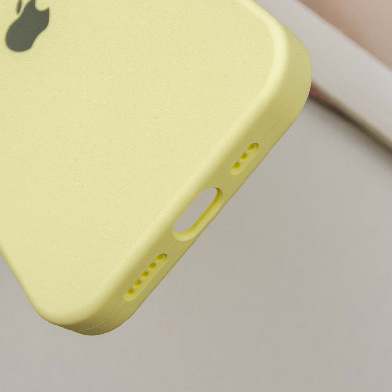 Купить Чехол Silk Full Protective (AA) для Apple iPhone 14 Pro Max (6.7") (Желтый / Mellow Yellow) на vchehle.ua