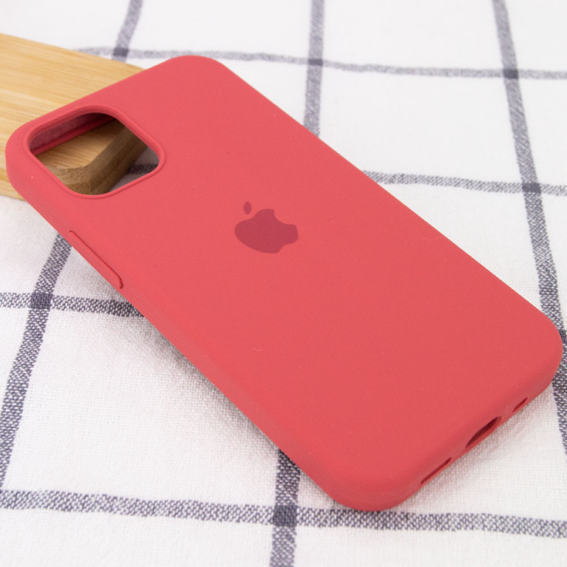Фото Чохол Silk Full Protective (AA) на Apple iPhone 14 Pro Max (6.7") (Червоний / Camellia) на vchehle.ua