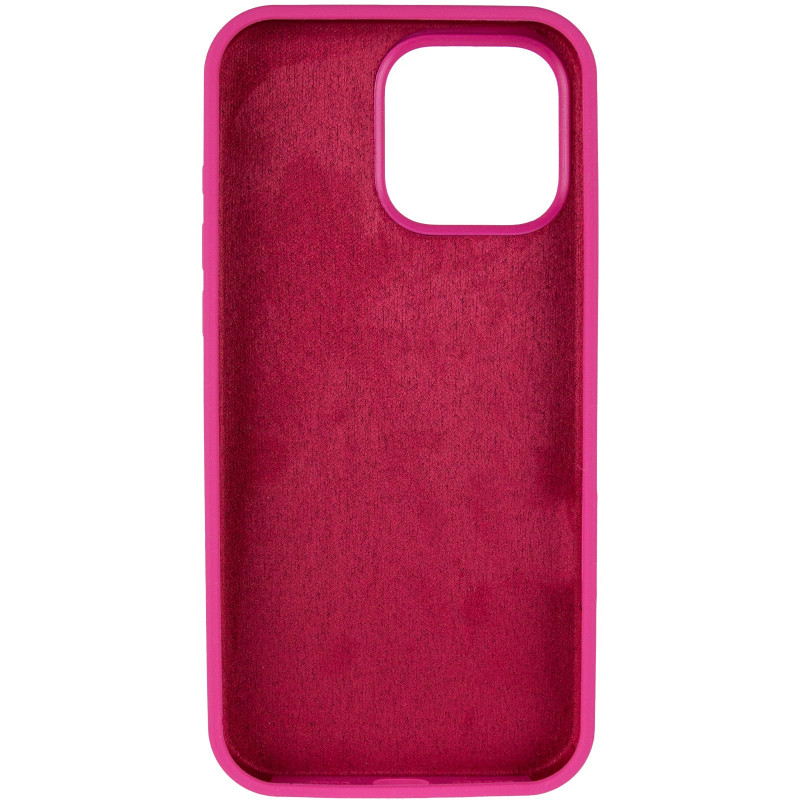 Фото Чохол Silk Full Protective (AA) на Apple iPhone 14 Pro Max (6.7") (Малиновий / Dragon Fruit) в маназині vchehle.ua