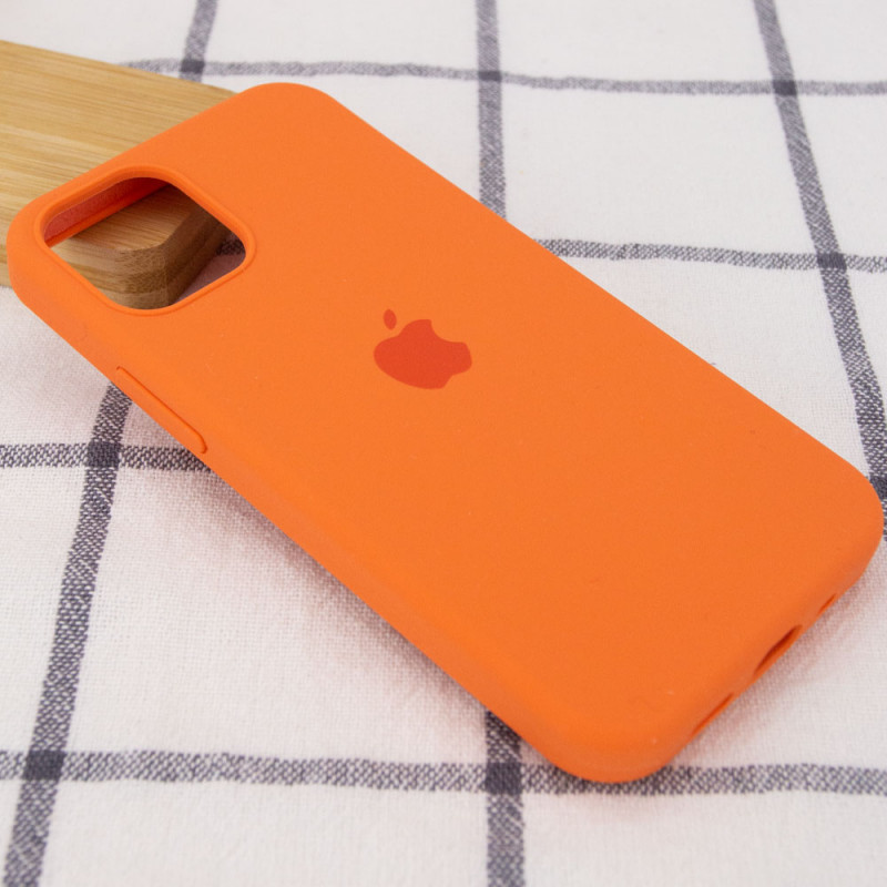 Фото Чехол Silk Full Protective (AA) для Apple iPhone 14 Pro Max (6.7") (Оранжевый / Apricot) на vchehle.ua