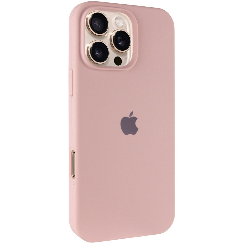 Чехол Silk Full Protective (AA) для Apple iPhone 16 Pro Max (6.9") (Розовый / Pink Sand)