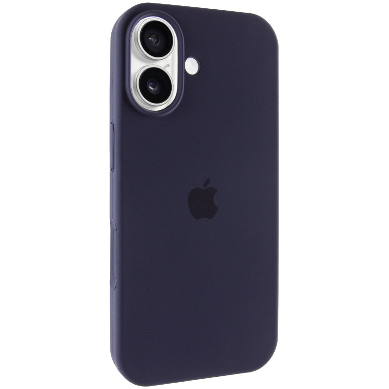 Чехол Silk Full Protective (AA) для Apple iPhone 17 (6.3") (Темно-синий / Midnight blue)