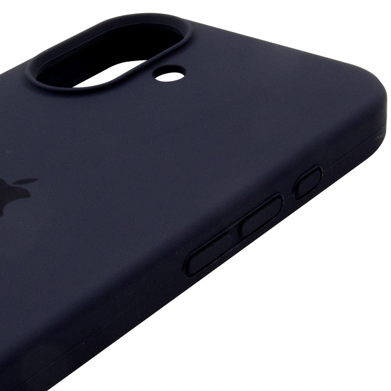 Чехол Silk Full Protective (AA) для Apple iPhone 17 (6.3") (Темно-синий / Midnight blue) в магазине vchehle.ua