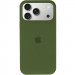 Фото Чехол Silk Full Protective (AA) для Apple iPhone 17 Pro (6.3") (Зеленый / Dark Olive) на vchehle.ua