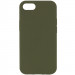 Чехол Silk Full Protective (AA) NO LOGO для Apple iPhone SE (2020) / 7 / 8 (4.7") (Зеленый / Dark Olive)