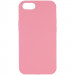 Чехол Silk Full Protective (AA) NO LOGO для Apple iPhone SE (2020) / 7 / 8 (4.7") (Розовый / Light pink)