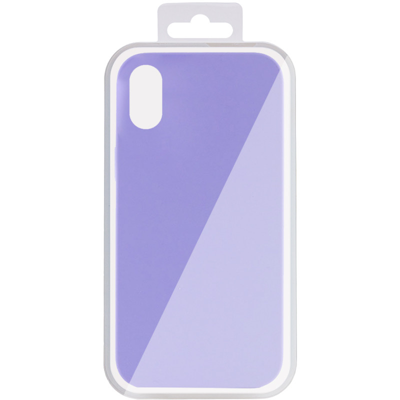 Чехол Silk Full Protective (AA) NO LOGO для Apple iPhone X / XS (5.8") (Сиреневый / Dasheen) в магазине vchehle.ua