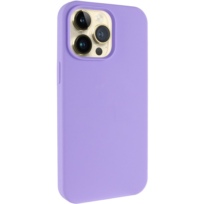 Чехол Silk Full Protective (AA) NO LOGO для Apple iPhone 13 Pro Max (6.7") (Сиреневый / Dasheen)