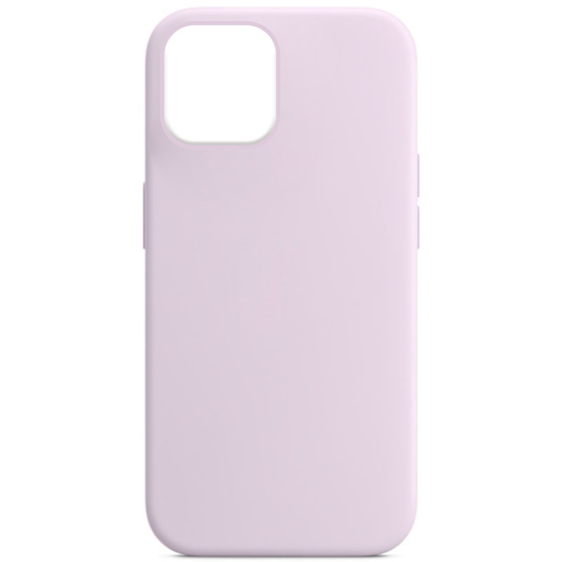 Чохол Silk Full Protective (AA) NO LOGO на Apple iPhone 14 (6.1") (Бузковий / Lilac)