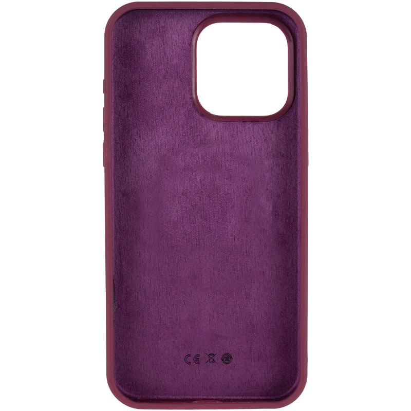Фото Чехол Silk Full Protective (AA) NO LOGO для Apple iPhone 14 Pro (6.1") (Бордовый / Plum) в магазине vchehle.ua