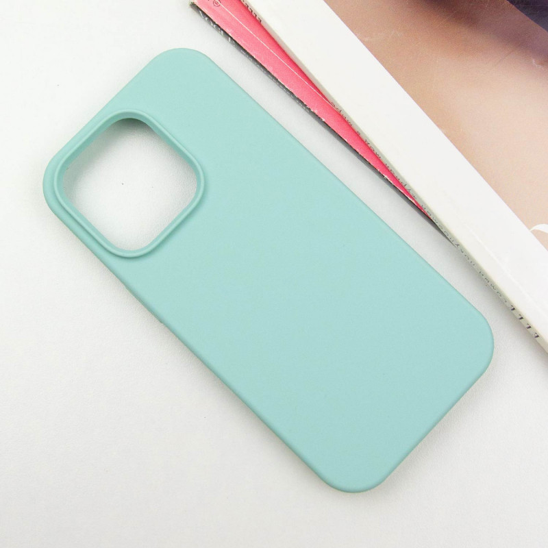 Фото Чохол Silk Full Protective (AA) NO LOGO на Apple iPhone 14 (6.1") (Бірюзовий / Beryl) на vchehle.ua