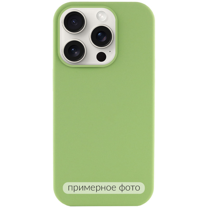Чехол Silk Full Protective (AA) NO LOGO для Apple iPhone 17 (6.3") (Мятный / Mint)
