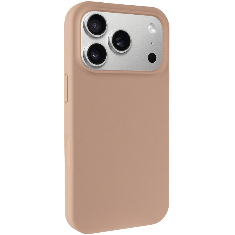 Чехол Silk Full Protective (AA) NO LOGO для Apple iPhone 17 Pro (6.3") (Бежевый / Desert Gold)
