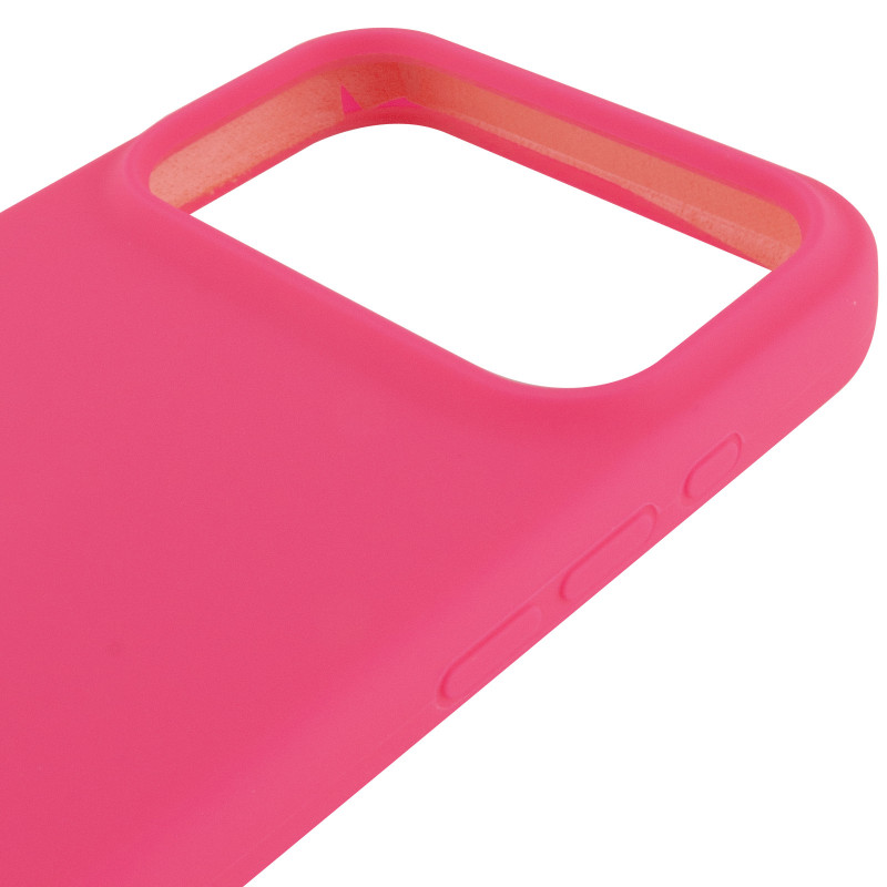 Чехол Silk Full Protective (AA) NO LOGO для Apple iPhone 17 Pro (6.3") (Розовый / Barbie pink) в магазине vchehle.ua