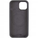 Фото Чехол Silk Full Protective (AA) NO LOGO with Magnetic Fit для Apple iPhone 15 (6.1") (Серый / Dark Gray) в магазине vchehle.ua