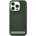 Чехол Silk Full Protective (AA) NO LOGO with Magnetic Fit для Apple iPhone 16 (6.1") (Зеленый / Cyprus Green)