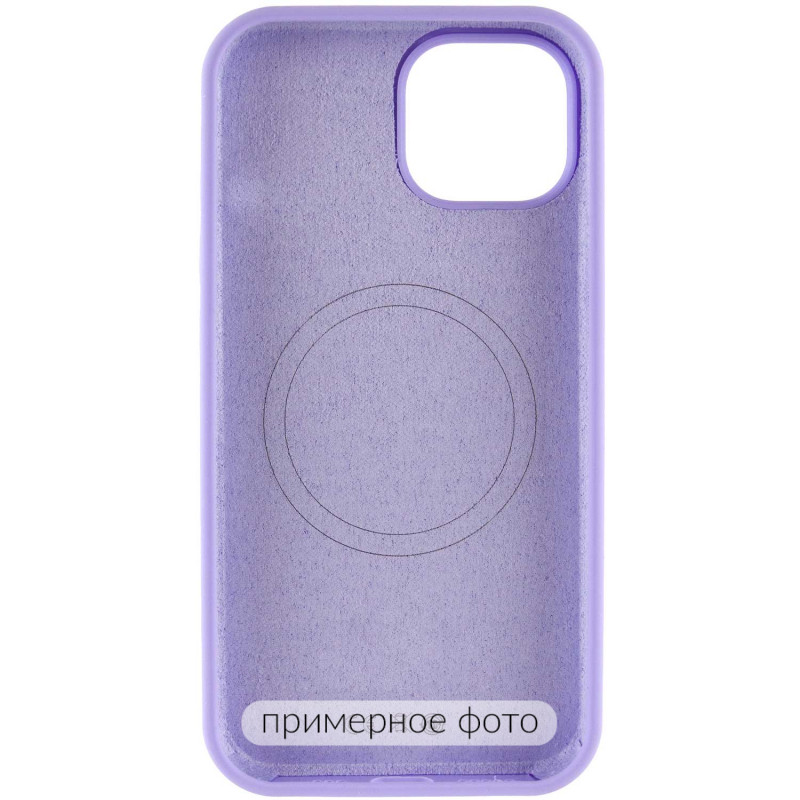 Фото Чехол Silk Full Protective (AA) NO LOGO with Magnetic Fit для Apple iPhone 17 (6.3") (Сиреневый / Dasheen) на vchehle.ua