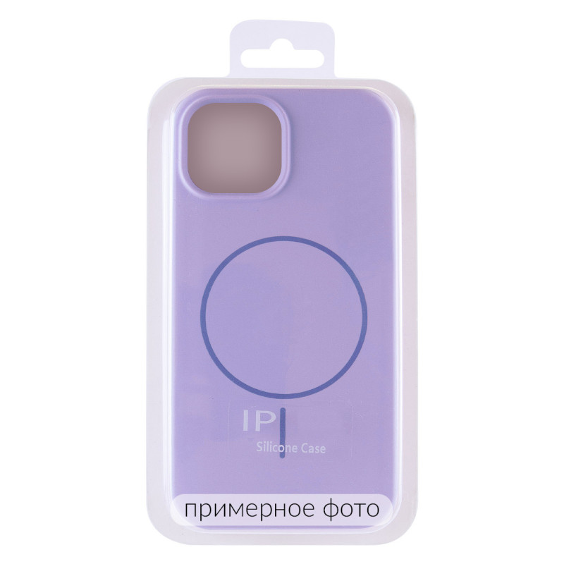 Фото Чехол Silk Full Protective (AA) NO LOGO with Magnetic Fit для Apple iPhone 17 (6.3") (Сиреневый / Dasheen) в магазине vchehle.ua