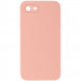 Чехол Silk Square Full Camera Protective (AA) NO LOGO для Apple iPhone 7/8/SE (2020) (4.7") (Персиковый / Peach)