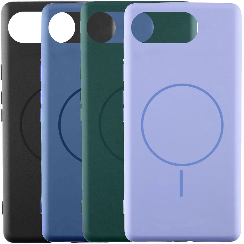 Чохол Silicone Cover Lakshmi (AA) with Magnetic Fit на Google Pixel 10a