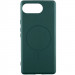 Чохол Silicone Cover Lakshmi (AA) with Magnetic Fit на Google Pixel 10a (Зелений / Dark green)