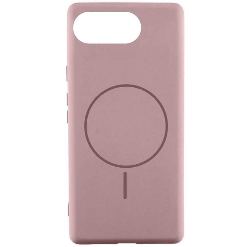 Чохол Silicone Cover Lakshmi (AA) with Magnetic Fit на Google Pixel 10a (Рожевий / Pink Sand)