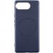 Чохол Silicone Cover Lakshmi (AA) with Magnetic Fit на Google Pixel 10a (Темно-синій / Midnight blue)