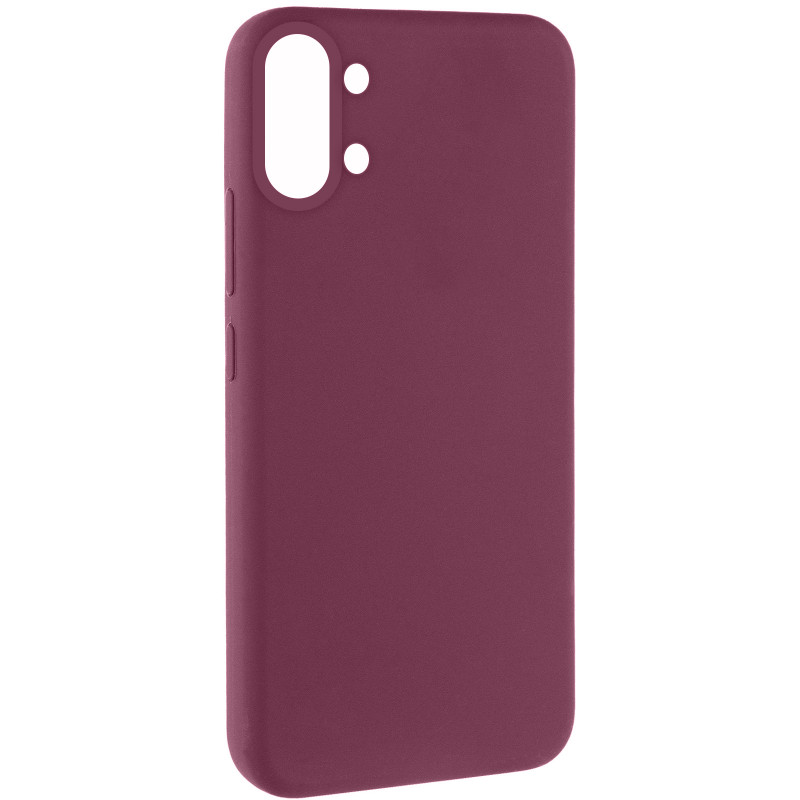 Чехол Silicone Cover Lakshmi (AAA) для Xiaomi Poco X8 Pro Max (Бордовый / Plum)