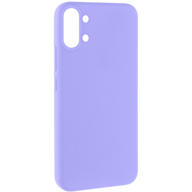 Чехол Silicone Cover Lakshmi (AAA) для Xiaomi Poco X8 Pro Max (Сиреневый / Dasheen)