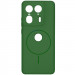 Чохол Silicone Cover Lakshmi Full Camera (AA) with Magnetic Fit на Motorola Edge 50 Ultra (Зелений / Dark green)