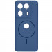 Чохол Silicone Cover Lakshmi Full Camera (AA) with Magnetic Fit на Motorola Edge 50 Ultra (Синій / Navy blue)