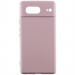 Чохол Silicone Cover Lakshmi Full Camera (AAA) на Google Pixel 7 (Рожевий / Pink Sand)