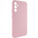 Фото Чохол Silicone Cover Lakshmi Full Camera (AAA) на Samsung Galaxy A34 5G (Рожевий / Pink Sand) на vchehle.ua