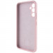 Чохол Silicone Cover Lakshmi Full Camera (AAA) на Samsung Galaxy A34 5G (Рожевий / Pink Sand) в магазині vchehle.ua