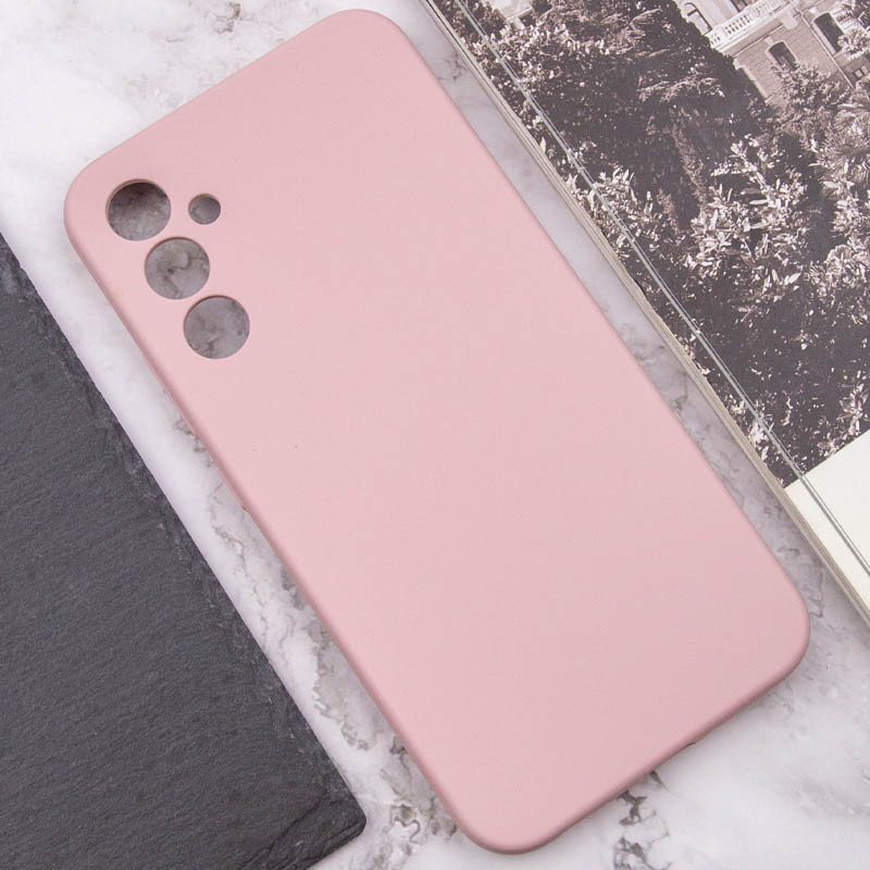 Купити Чохол Silicone Cover Lakshmi Full Camera (AAA) на Samsung Galaxy A34 5G (Рожевий / Pink Sand) на vchehle.ua