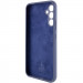 Чохол Silicone Cover Lakshmi Full Camera (AAA) на Samsung Galaxy A34 5G (Темно-синій / Midnight blue) в магазині vchehle.ua
