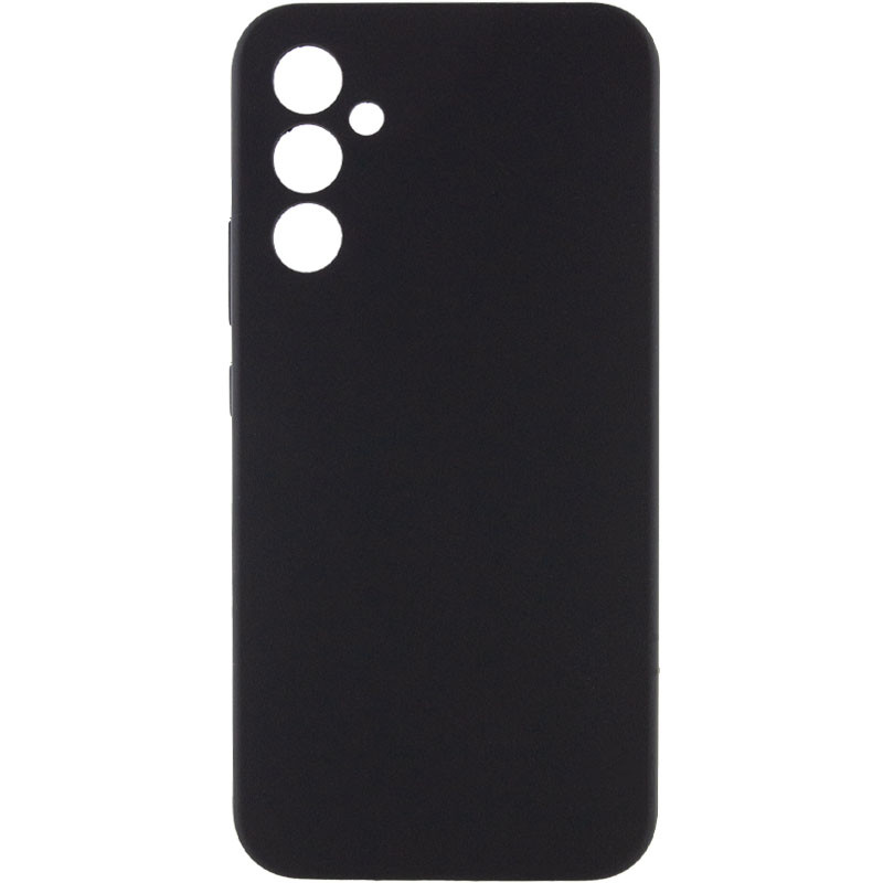 Чохол Silicone Cover Lakshmi Full Camera (AAA) на Samsung Galaxy A34 5G (Чорний / Black)