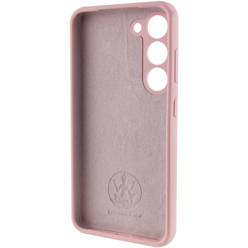 Чохол Silicone Cover Lakshmi Full Camera (AAA) на Samsung Galaxy S23 (Рожевий / Pink Sand) в магазині vchehle.ua