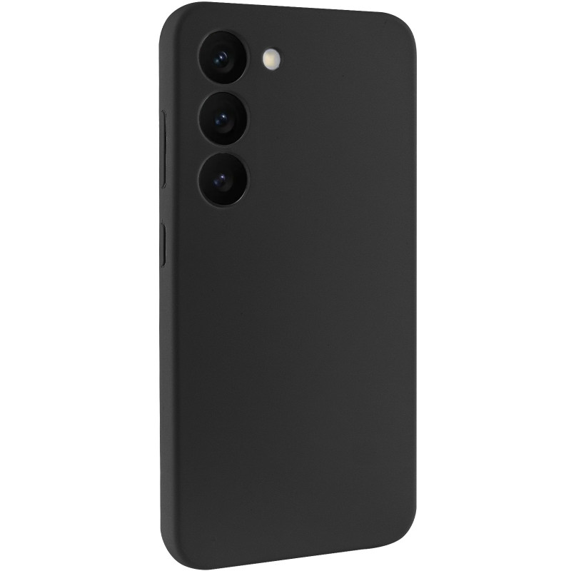 Чехол Silicone Cover Lakshmi Full Camera (AAA) для Samsung Galaxy S23 (Черный / Black)