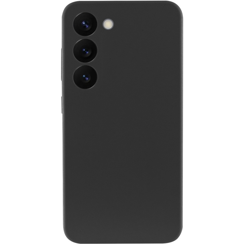Фото Чехол Silicone Cover Lakshmi Full Camera (AAA) для Samsung Galaxy S23 (Черный / Black) на vchehle.ua