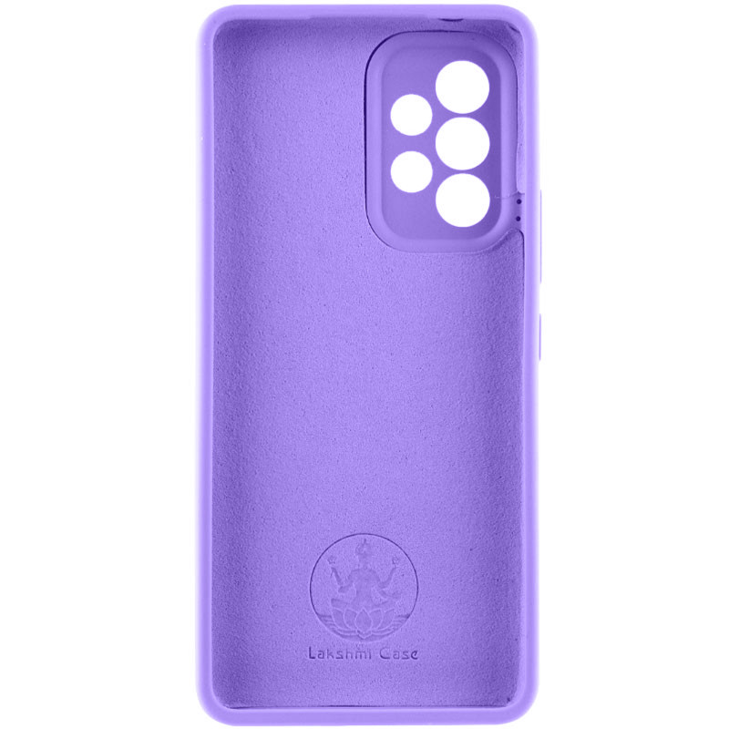 Фото Чохол Silicone Cover Lakshmi Full Camera (AAA) на Samsung Galaxy A52 4G / A52 5G / A52s (Бузковий / Dasheen) в маназині vchehle.ua