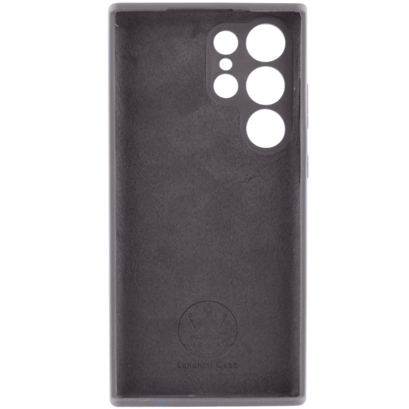 Фото Чехол Silicone Cover Lakshmi Full Camera (AAA) для Samsung Galaxy S25 Ultra (Серый / Dark Gray) на vchehle.ua