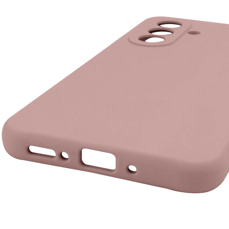 Купить Чехол Silicone Cover Lakshmi Full Camera (AAA) для Samsung Galaxy A56 5G (Розовый / Pink Sand) на vchehle.ua