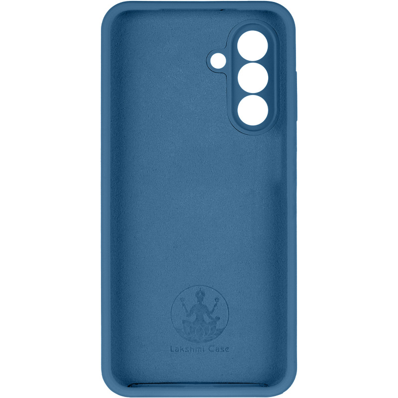 Фото Чехол Silicone Cover Lakshmi Full Camera (AAA) для Samsung Galaxy A56 5G (Синий / Denim Blue) в магазине vchehle.ua