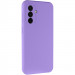 Чехол Silicone Cover Lakshmi Full Camera (AAA) для Samsung Galaxy A56 5G (Сиреневый / Dasheen)