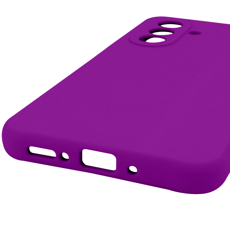 Купить Чехол Silicone Cover Lakshmi Full Camera (AAA) для Samsung Galaxy A56 5G (Сливовый / Purple) на vchehle.ua