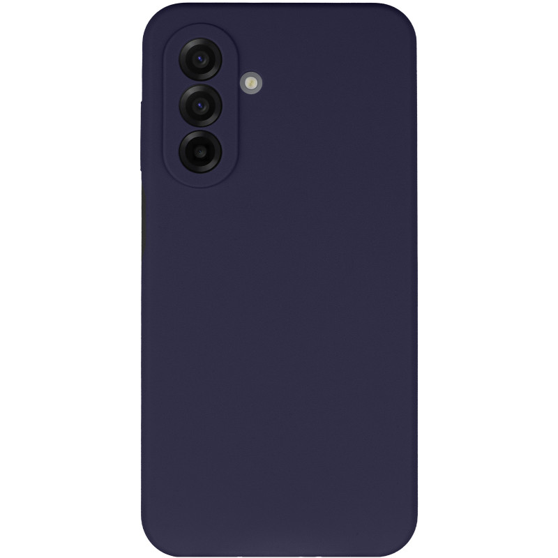 Фото Чехол Silicone Cover Lakshmi Full Camera (AAA) для Samsung Galaxy A56 5G (Темно-синий / Midnight blue) на vchehle.ua